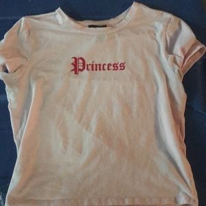 Cropped princess shirt